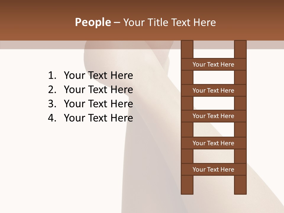 Body Refreshment Female PowerPoint Template