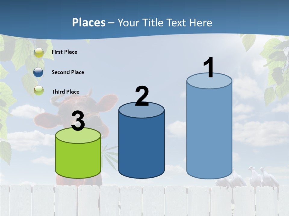 Fence Graze Nobody PowerPoint Template