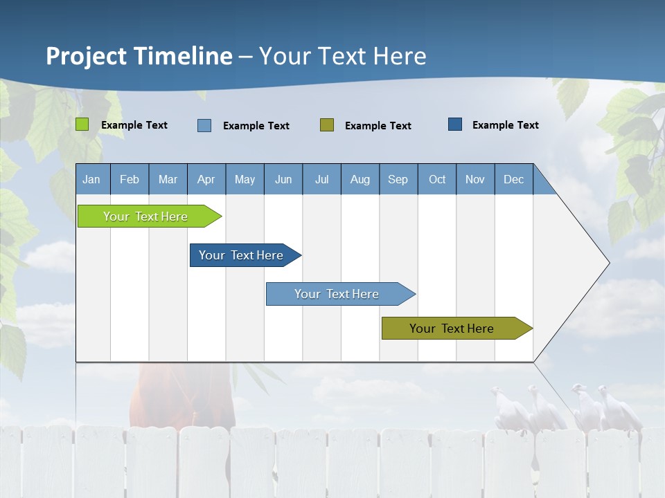 Fence Graze Nobody PowerPoint Template