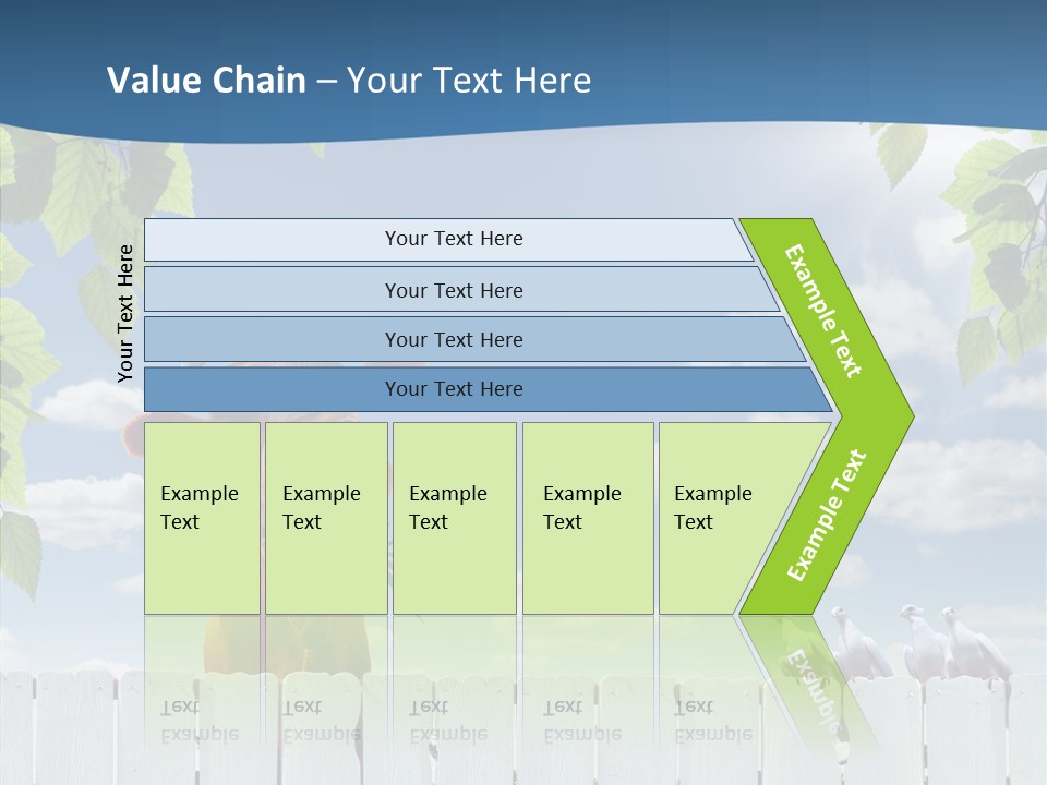 Fence Graze Nobody PowerPoint Template
