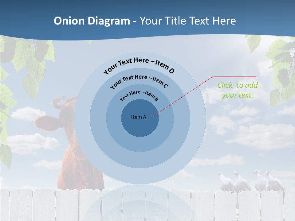 Fence Graze Nobody PowerPoint Template