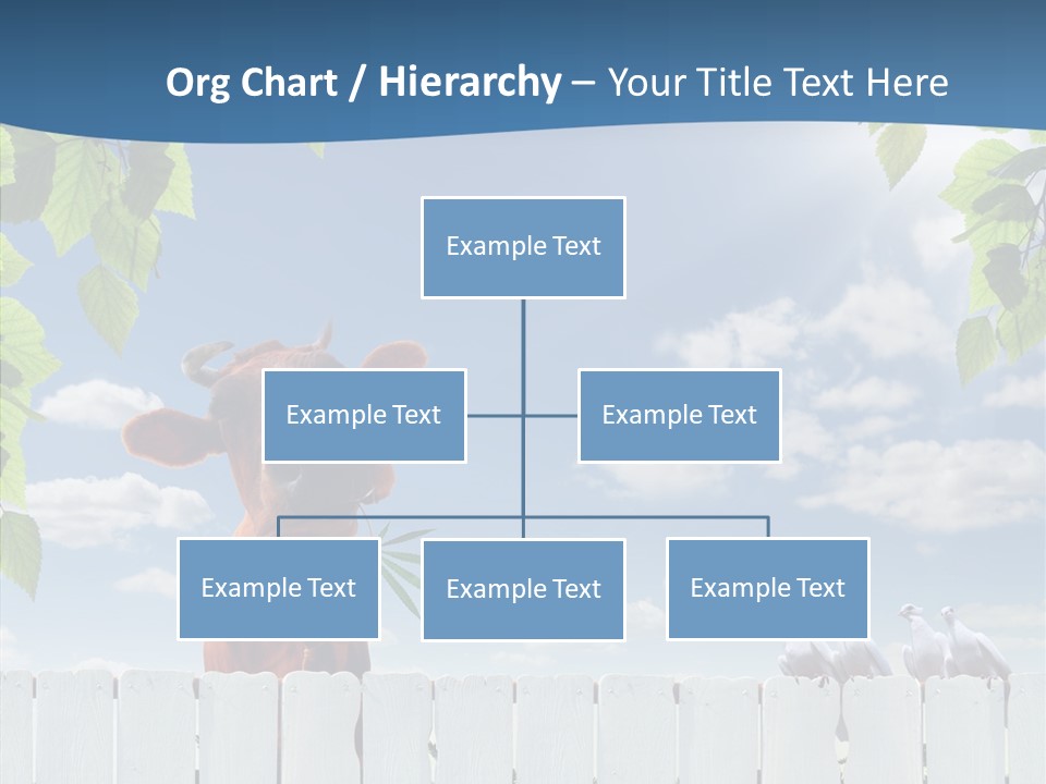 Fence Graze Nobody PowerPoint Template