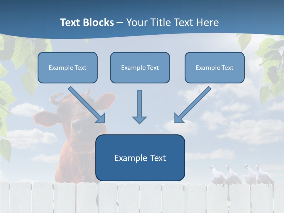 Fence Graze Nobody PowerPoint Template