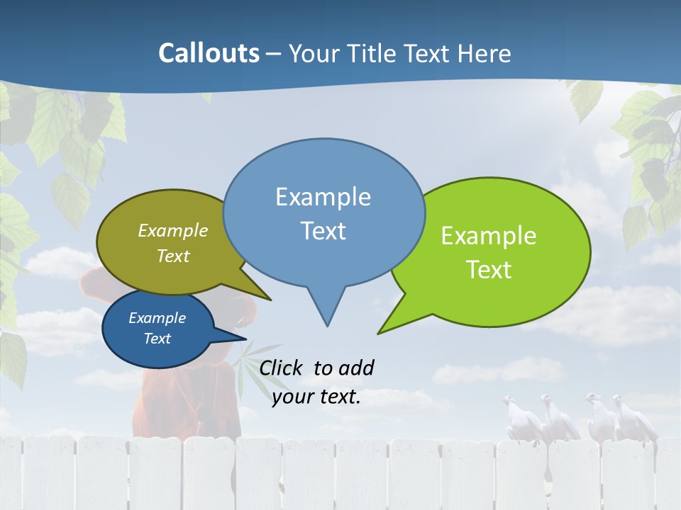 Fence Graze Nobody PowerPoint Template