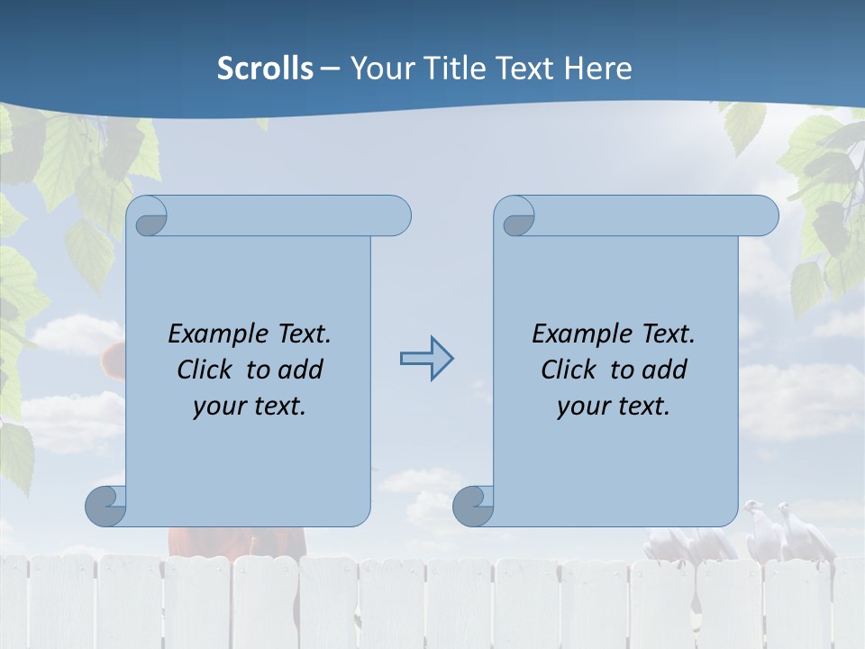 Fence Graze Nobody PowerPoint Template