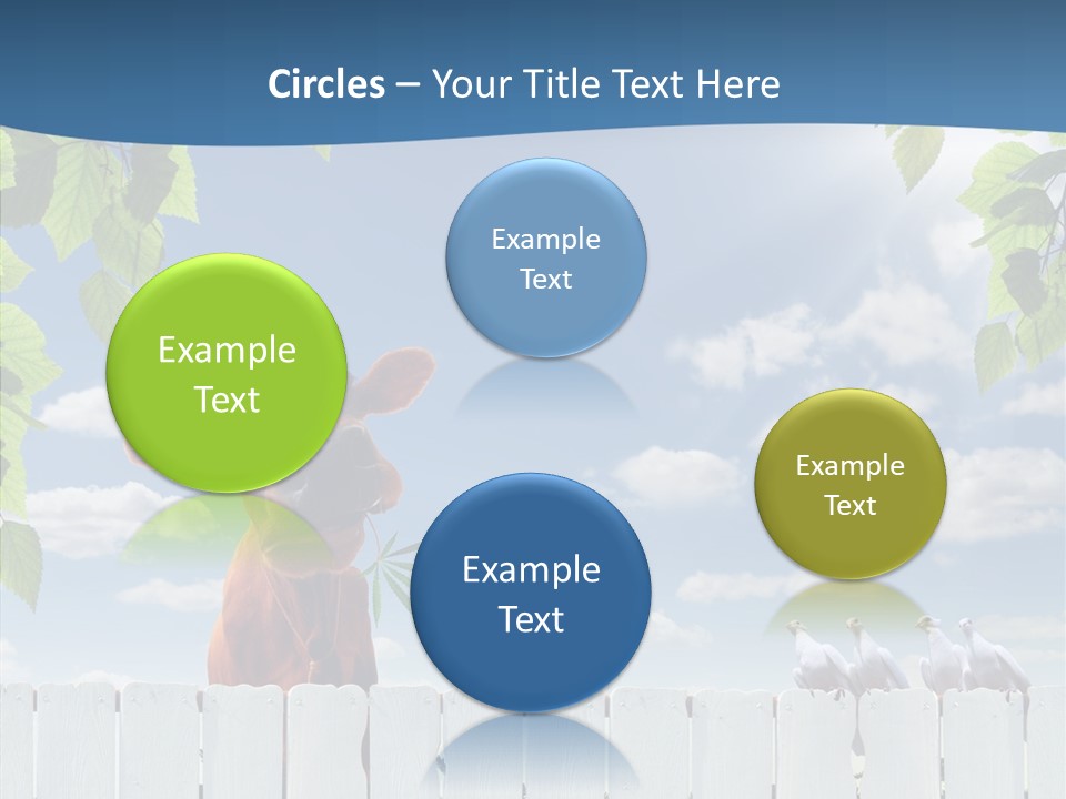 Fence Graze Nobody PowerPoint Template