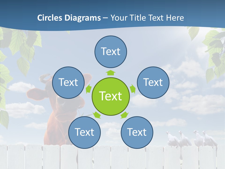 Fence Graze Nobody PowerPoint Template