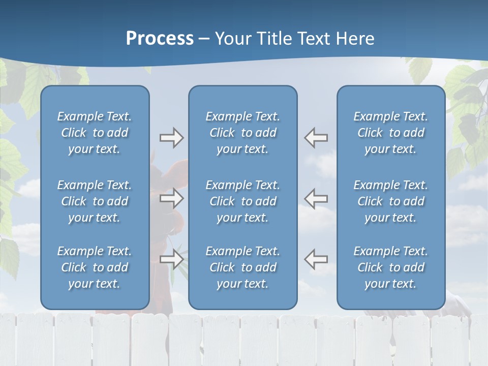 Fence Graze Nobody PowerPoint Template
