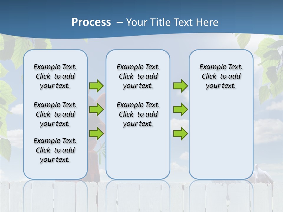 Fence Graze Nobody PowerPoint Template