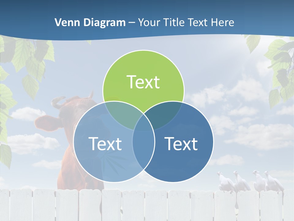 Fence Graze Nobody PowerPoint Template