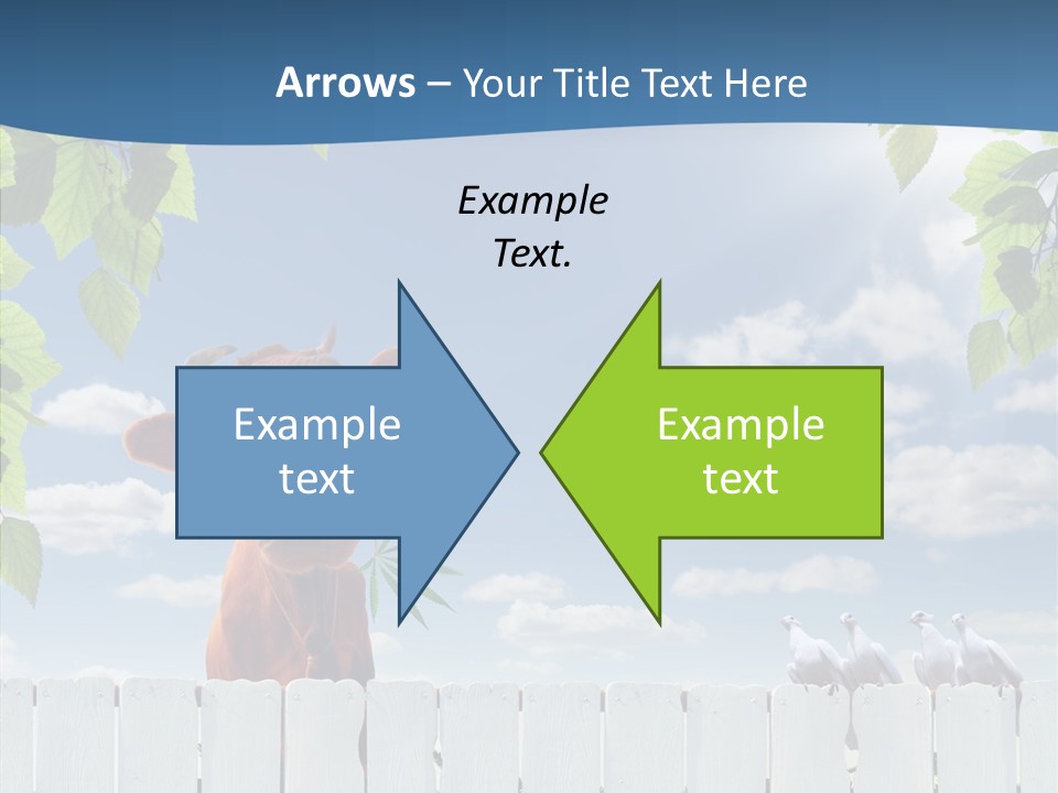 Fence Graze Nobody PowerPoint Template
