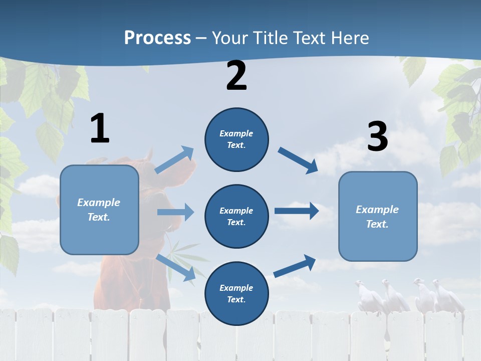 Fence Graze Nobody PowerPoint Template