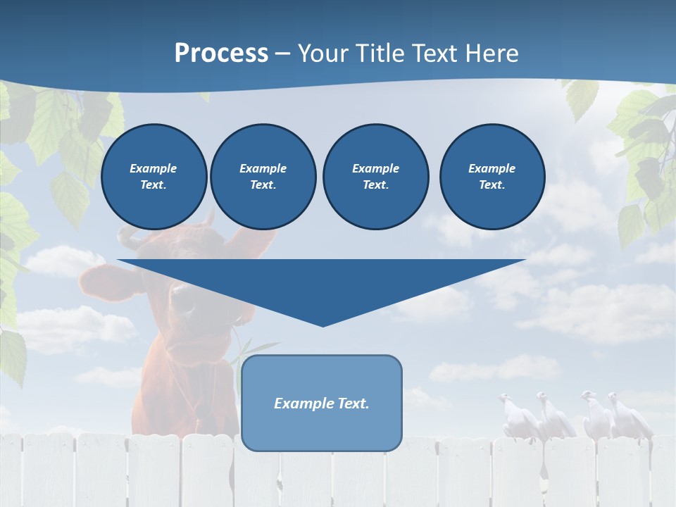 Fence Graze Nobody PowerPoint Template