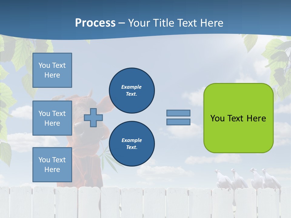 Fence Graze Nobody PowerPoint Template