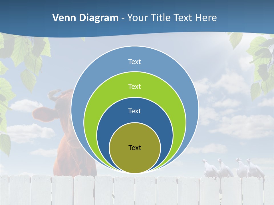 Fence Graze Nobody PowerPoint Template