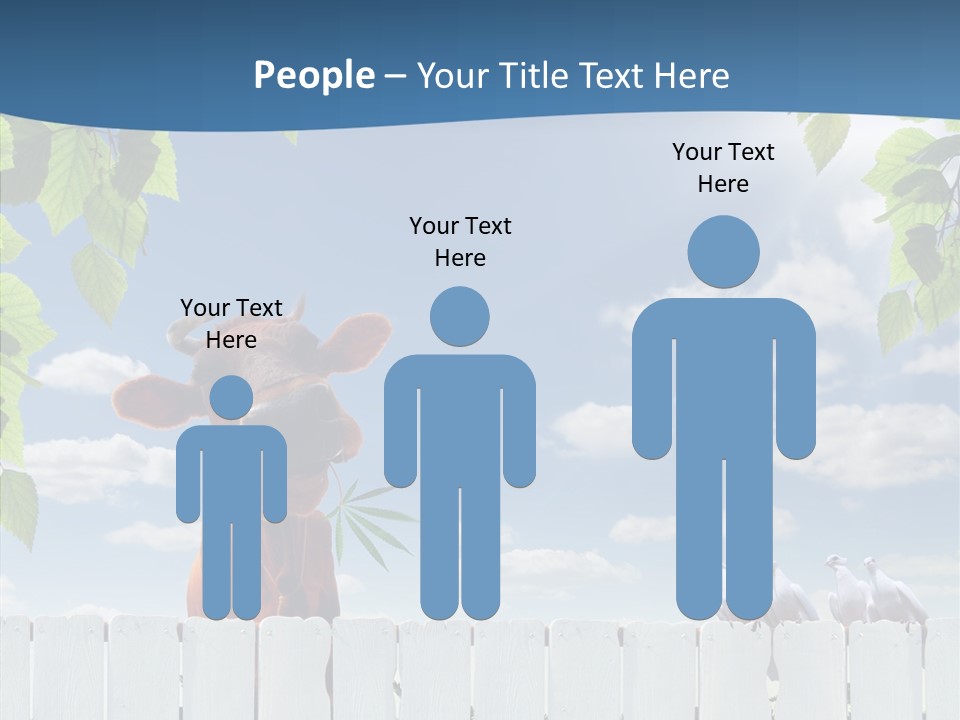Fence Graze Nobody PowerPoint Template