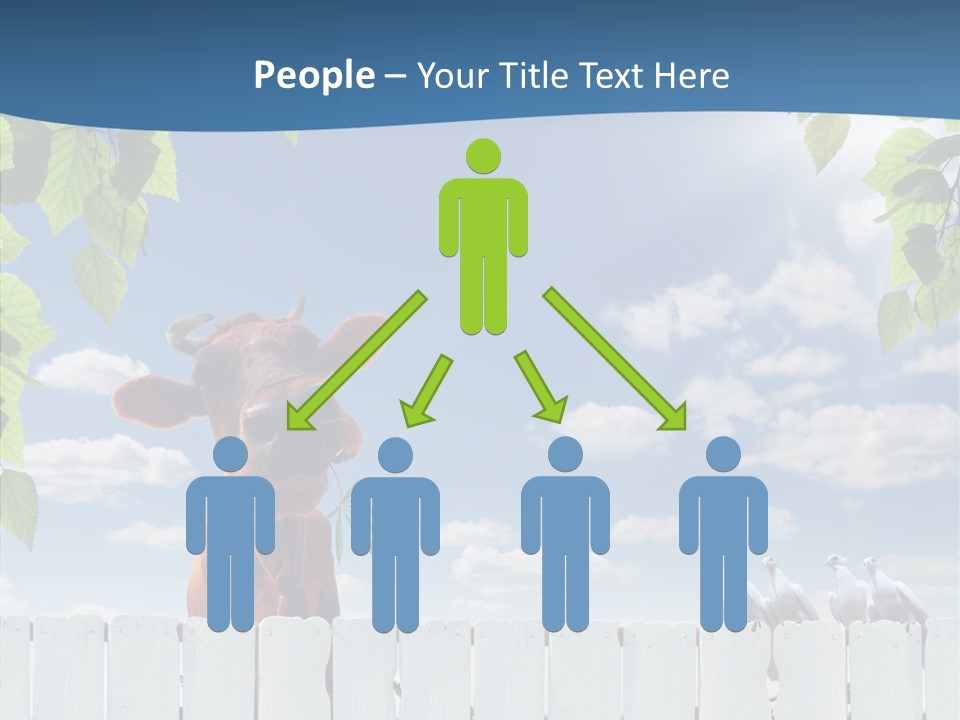 Fence Graze Nobody PowerPoint Template