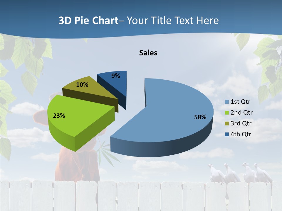Fence Graze Nobody PowerPoint Template