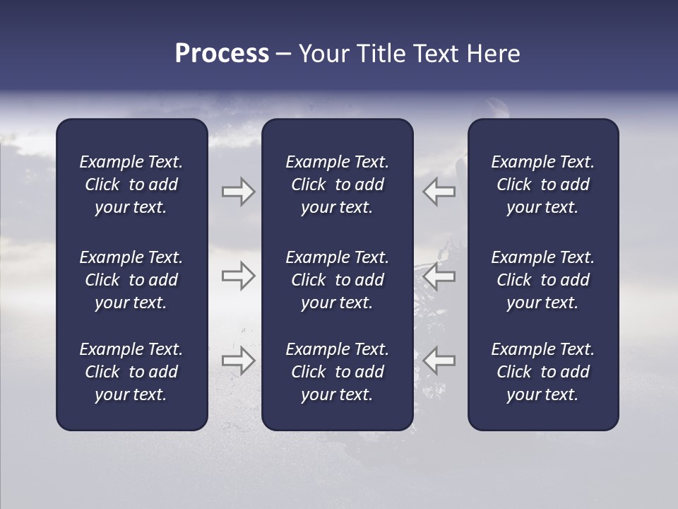 Drop Girl Moon PowerPoint Template