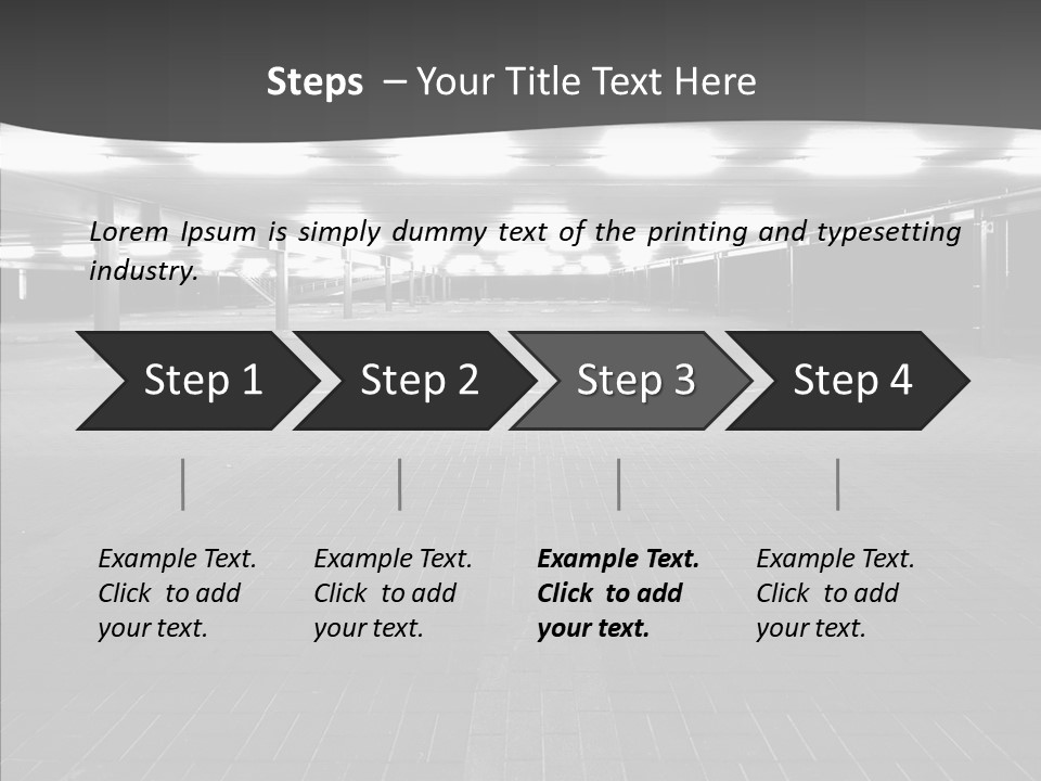Rental Spacious Empty PowerPoint Template