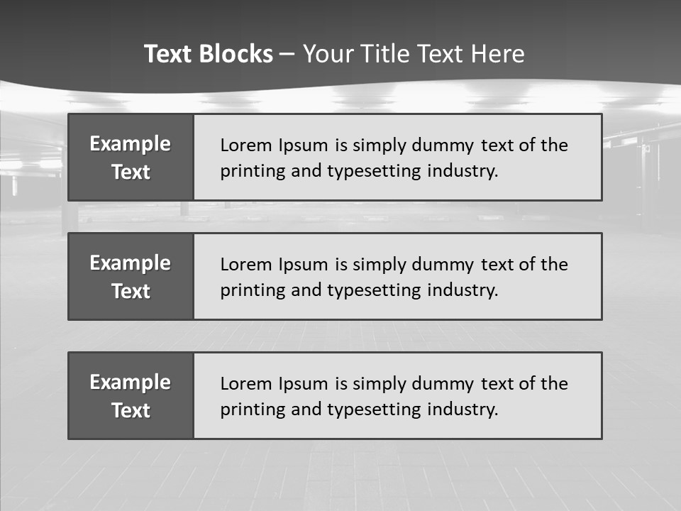 Rental Spacious Empty PowerPoint Template