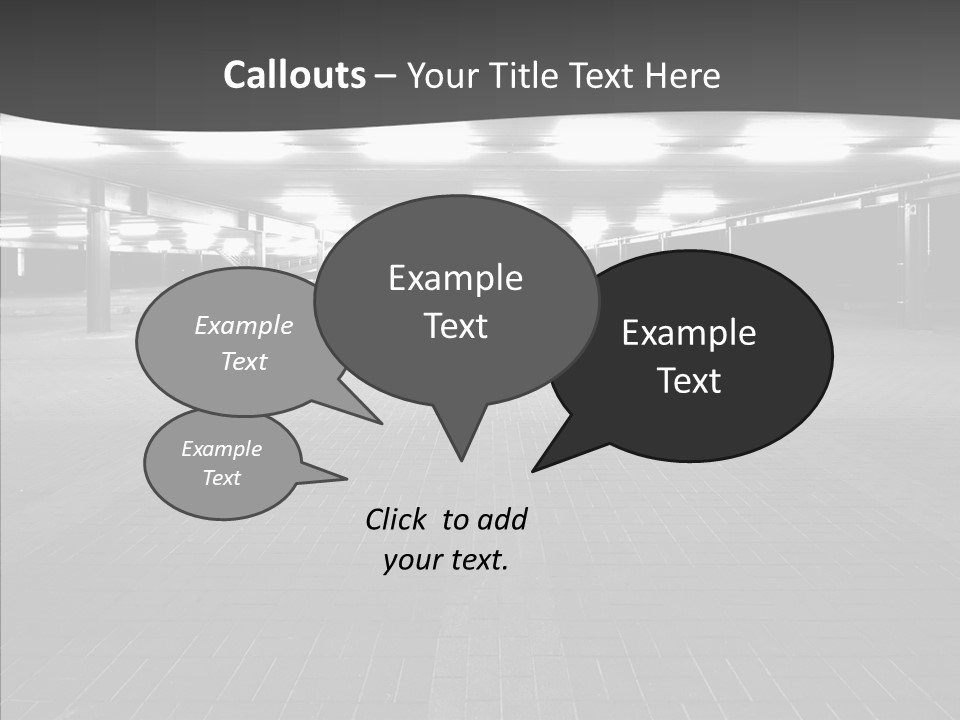Rental Spacious Empty PowerPoint Template