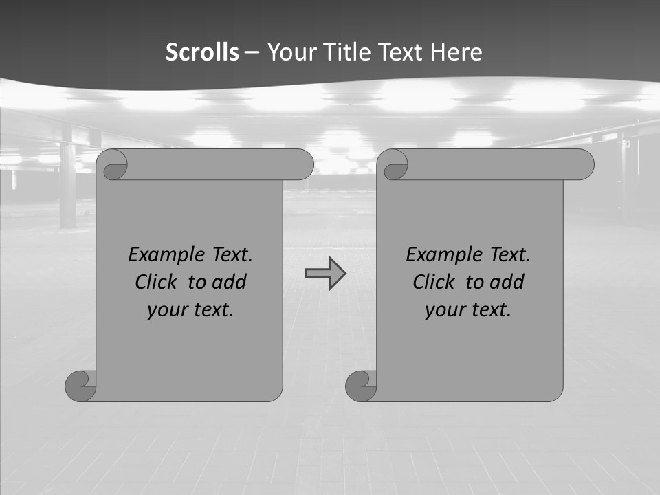 Rental Spacious Empty PowerPoint Template