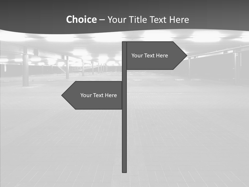 Rental Spacious Empty PowerPoint Template