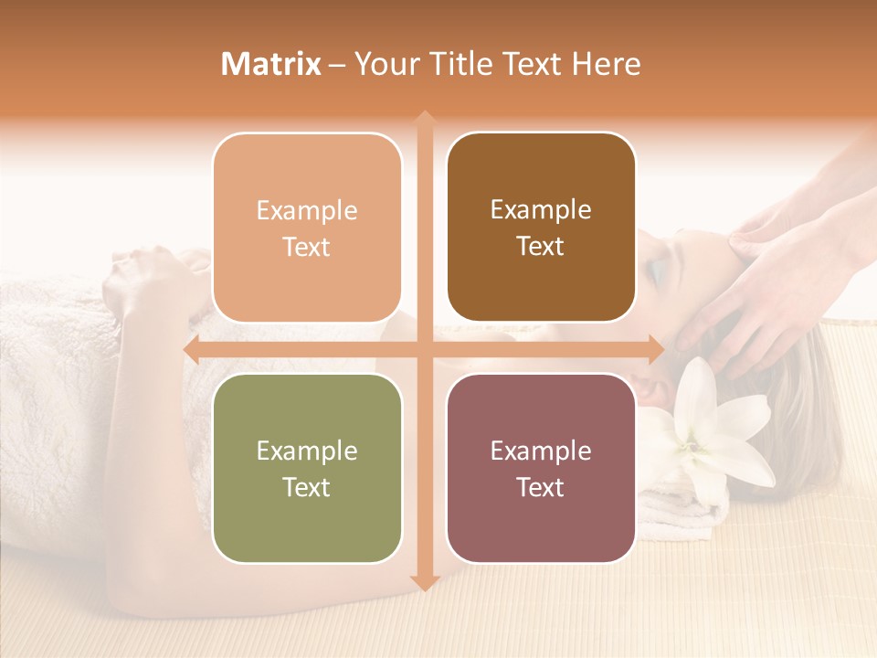 Isolated Pleasure Mat PowerPoint Template