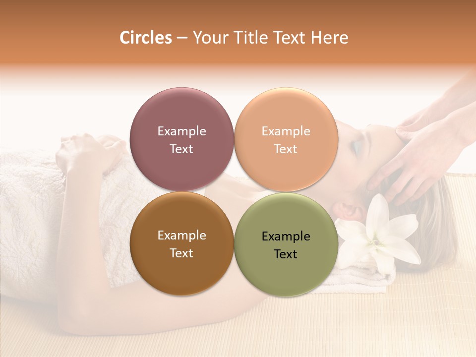 Isolated Pleasure Mat PowerPoint Template