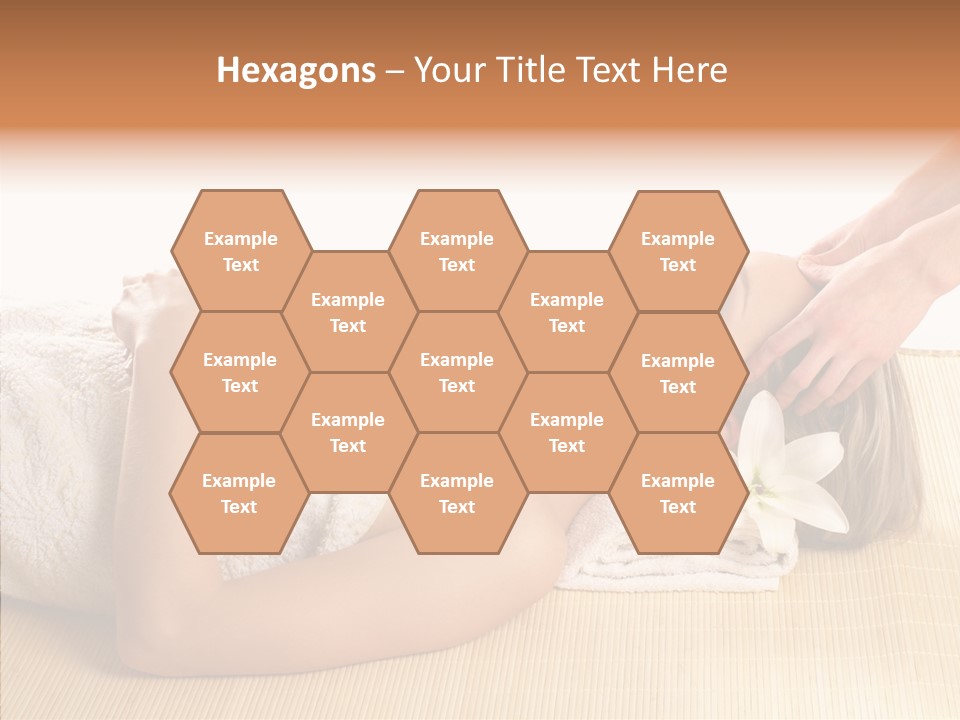 Isolated Pleasure Mat PowerPoint Template