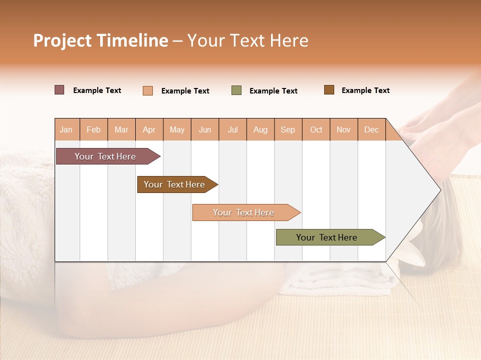 Isolated Pleasure Mat PowerPoint Template