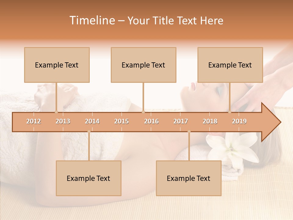 Isolated Pleasure Mat PowerPoint Template