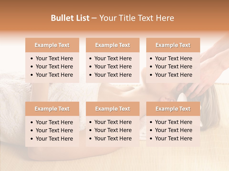 Isolated Pleasure Mat PowerPoint Template