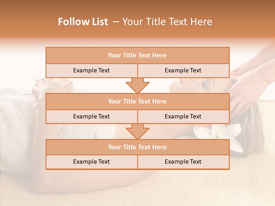 Isolated Pleasure Mat PowerPoint Template