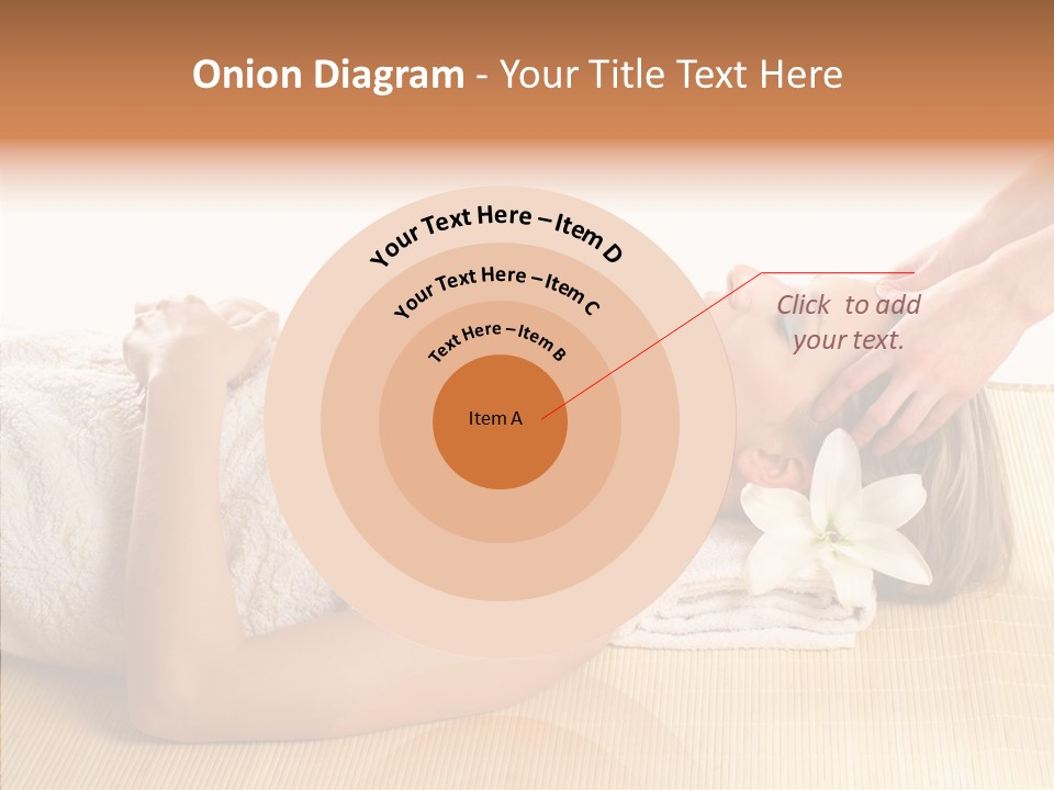 Isolated Pleasure Mat PowerPoint Template