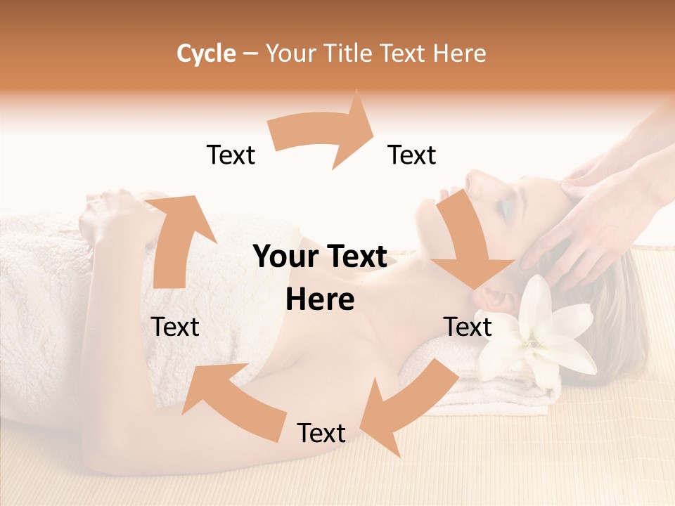 Isolated Pleasure Mat PowerPoint Template