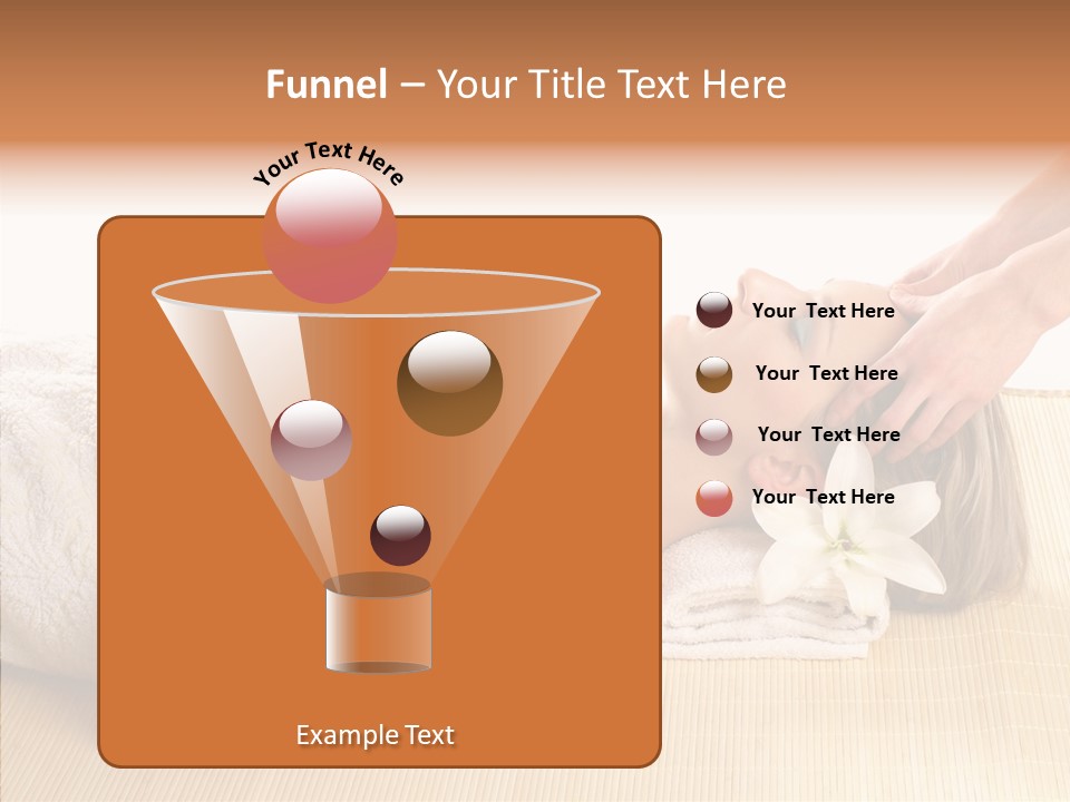 Isolated Pleasure Mat PowerPoint Template