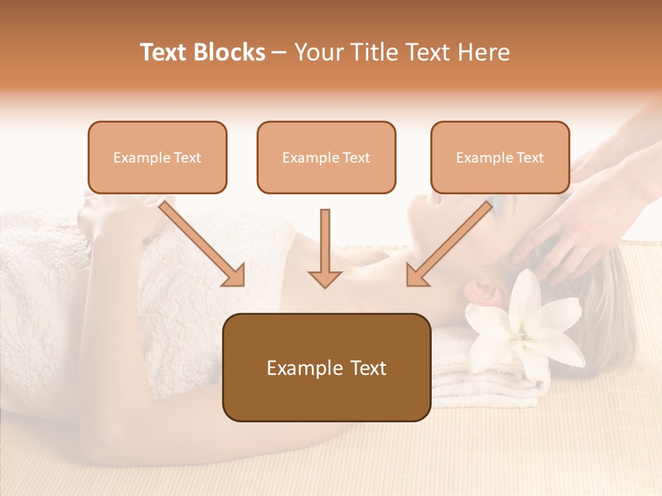 Isolated Pleasure Mat PowerPoint Template