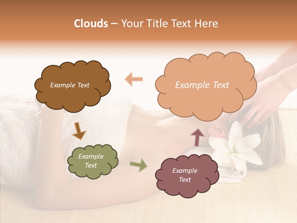 Isolated Pleasure Mat PowerPoint Template