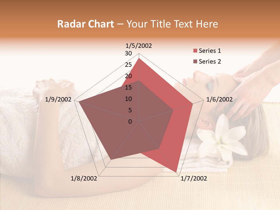 Isolated Pleasure Mat PowerPoint Template