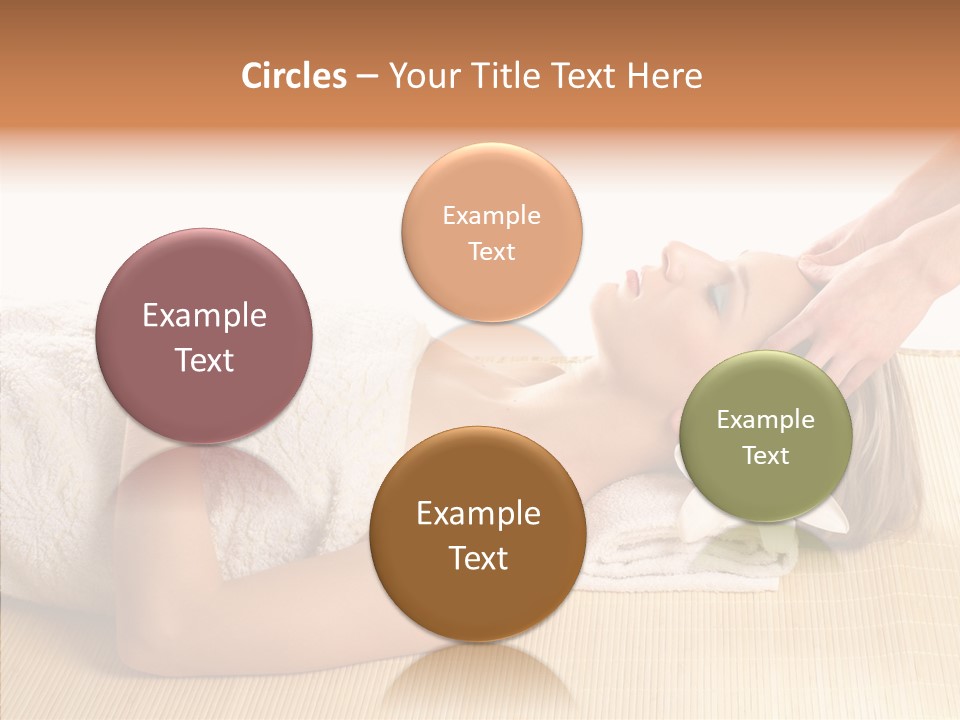 Isolated Pleasure Mat PowerPoint Template