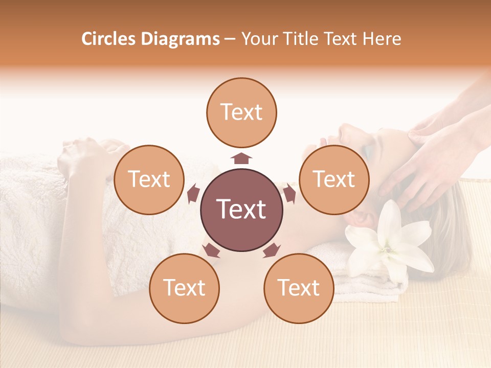 Isolated Pleasure Mat PowerPoint Template