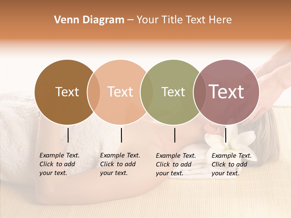 Isolated Pleasure Mat PowerPoint Template