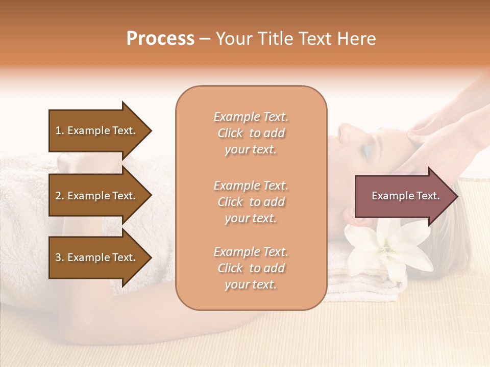 Isolated Pleasure Mat PowerPoint Template