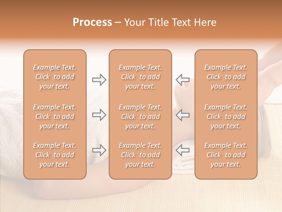 Isolated Pleasure Mat PowerPoint Template