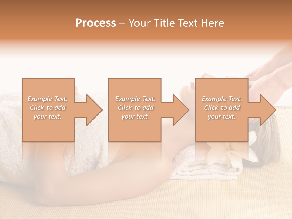 Isolated Pleasure Mat PowerPoint Template