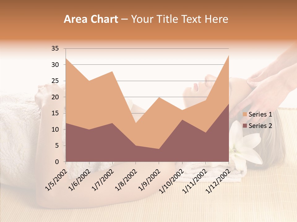 Isolated Pleasure Mat PowerPoint Template