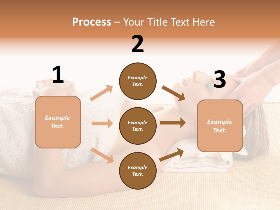 Isolated Pleasure Mat PowerPoint Template