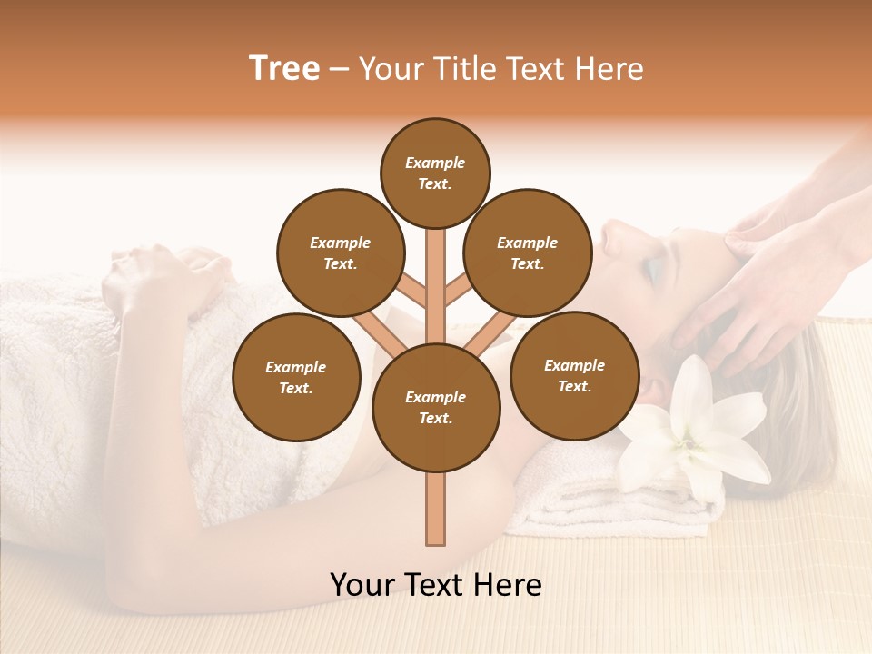 Isolated Pleasure Mat PowerPoint Template